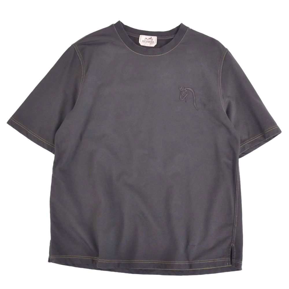 極美品 エルメス HERMES 21AW Tシャツ カットソー ショートスリーブ