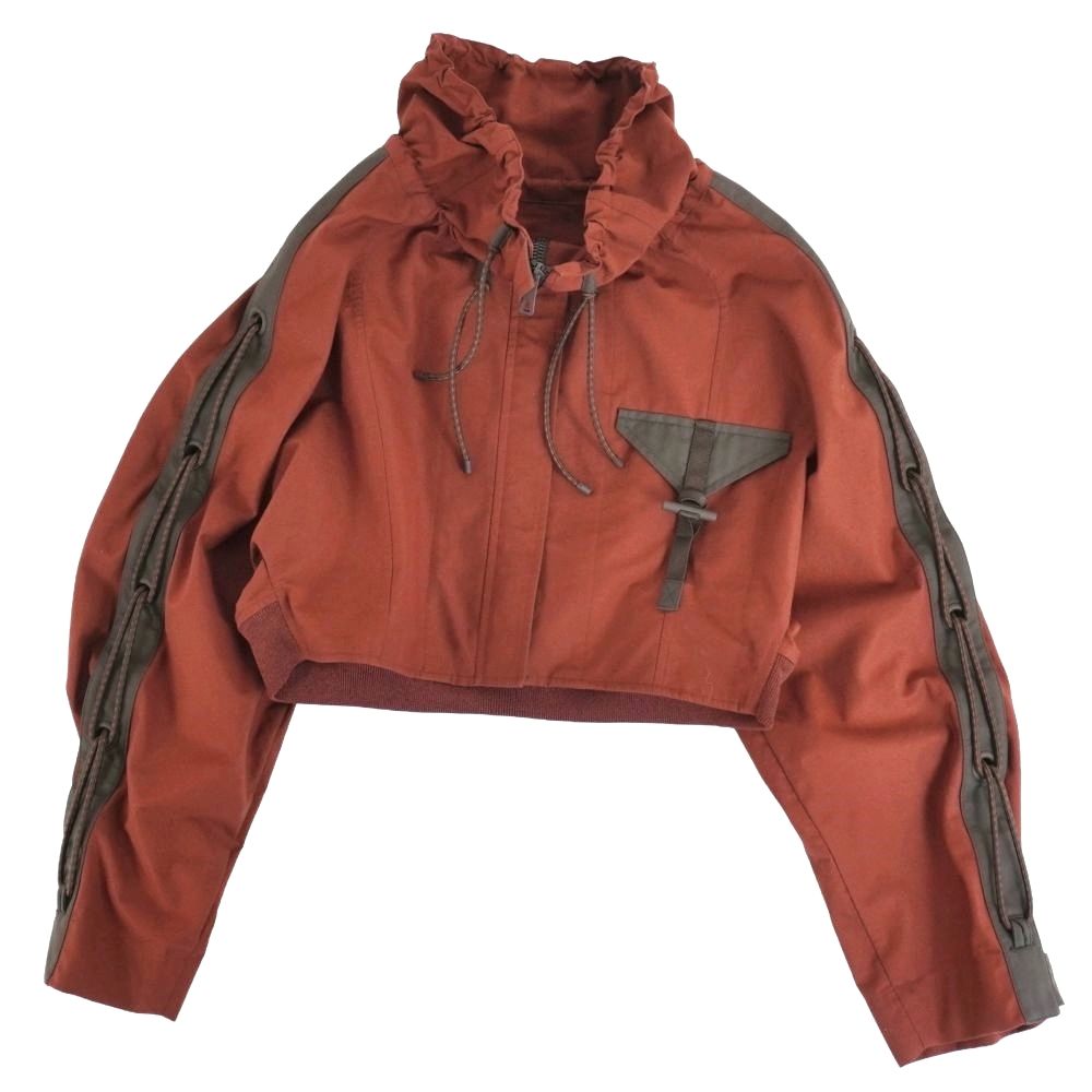 極美品 エルメス HERMES 23SS ジャケット ブルゾン ショートブルゾン