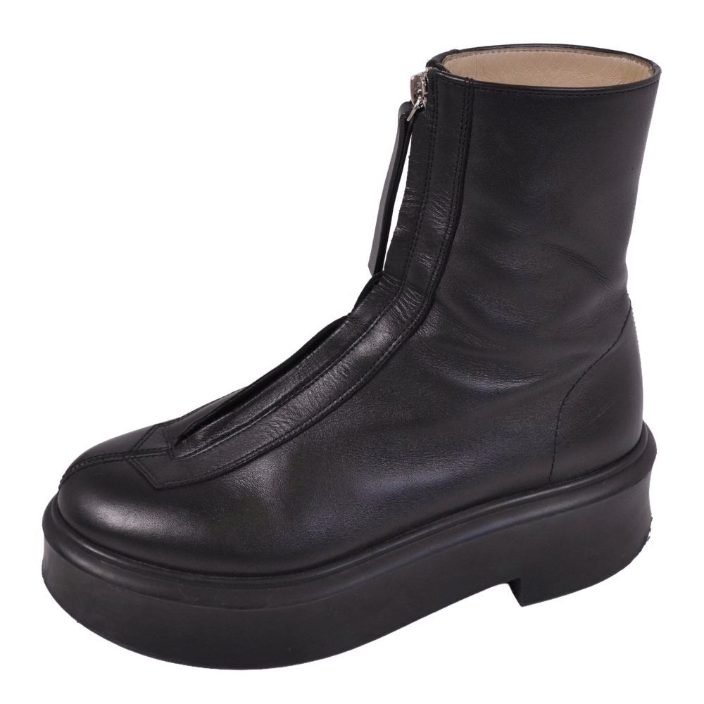 ザロウ THE ROW ブーツ Zipped Boot ショートブーツ フロント