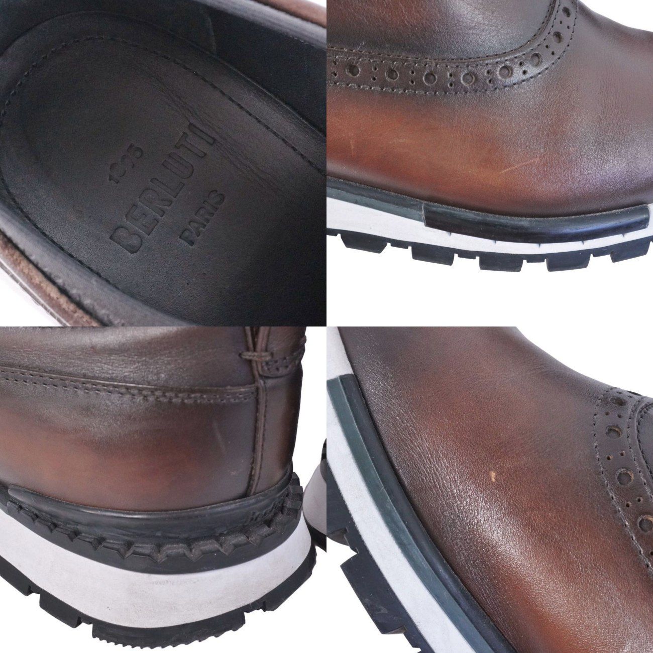美品 ベルルッティ BERLUTI スニーカー TORINO トリノ スリッポン