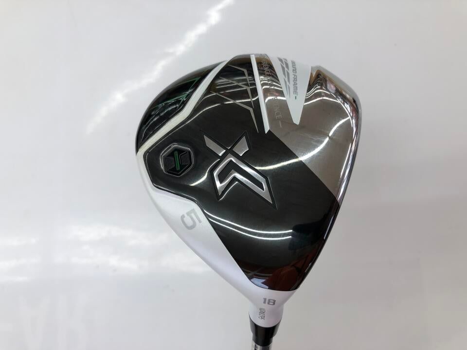ダンロップ　XXIO X-eks- 2022 ホワイト　18度　Miyazaki AX-2 ホワイト　Sフレックス　フェアウェイウッド　中古　ゴルフドゥ！吹上店【最短即日発送】