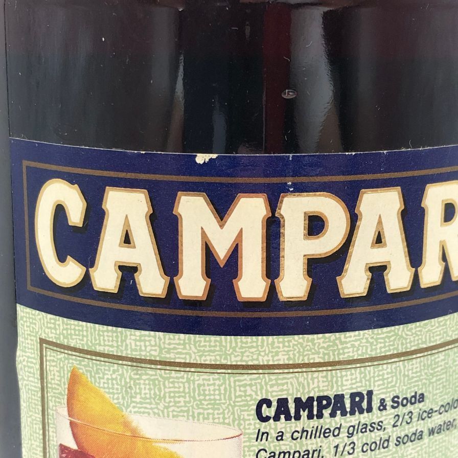 カンパリ ビター リキュール 旧ボトル 1000ml 24%【L0】 - メルカリ