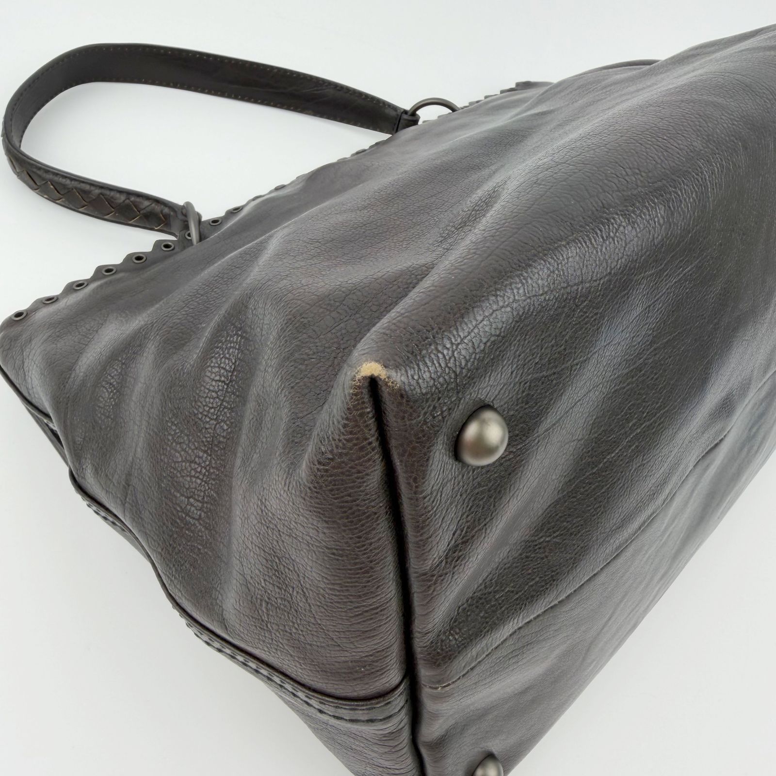 中古ボッテガヴェネタ　トートバッグ 中古】BOTTEGA VENETA ボッテガヴェネタ イントレチャート フラップ
