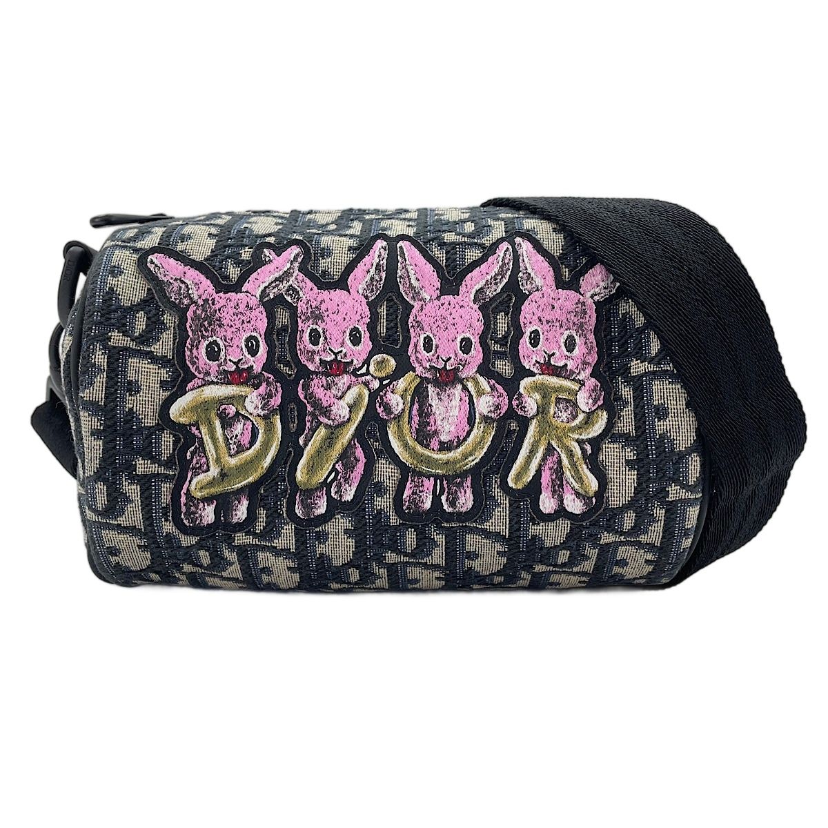 Christian Dior クリスチャンディオール ショルダーバッグ ミニローラー オブリーク【中古】