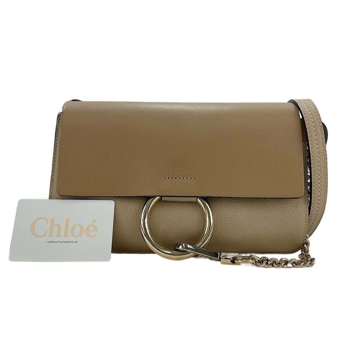 Chloe クロエ ショルダーバッグ faye 【中古】