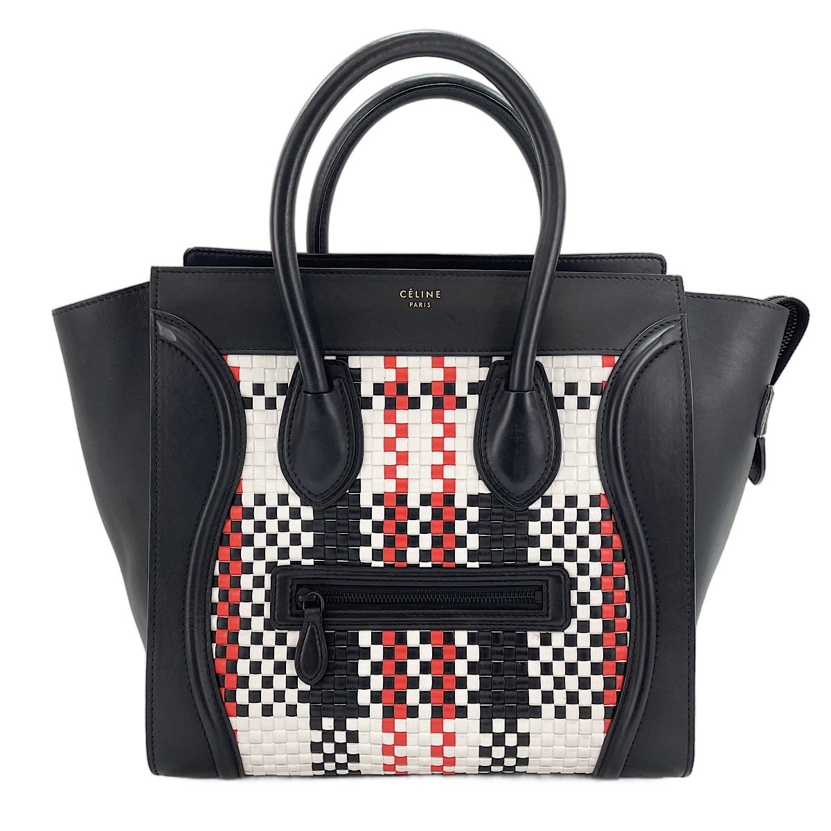 CELINE セリーヌ トートバッグ ラゲージ　マイクロショッパー 【中古】