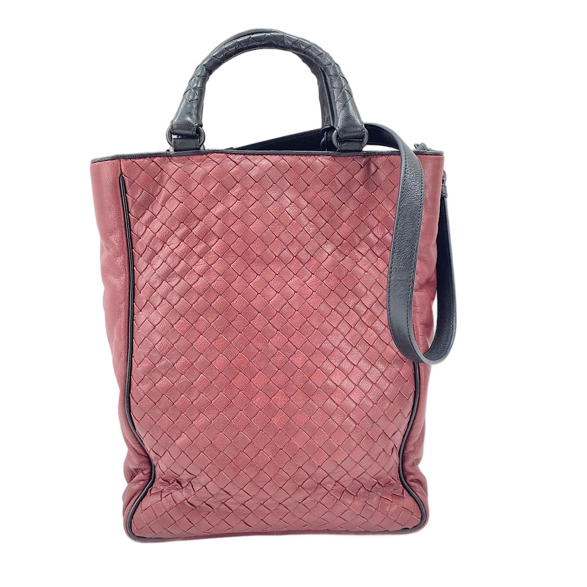 BOTTEGAVENETA ボッテガヴェネタ ハンドバッグ イントレチャート 2WAY【中古】
