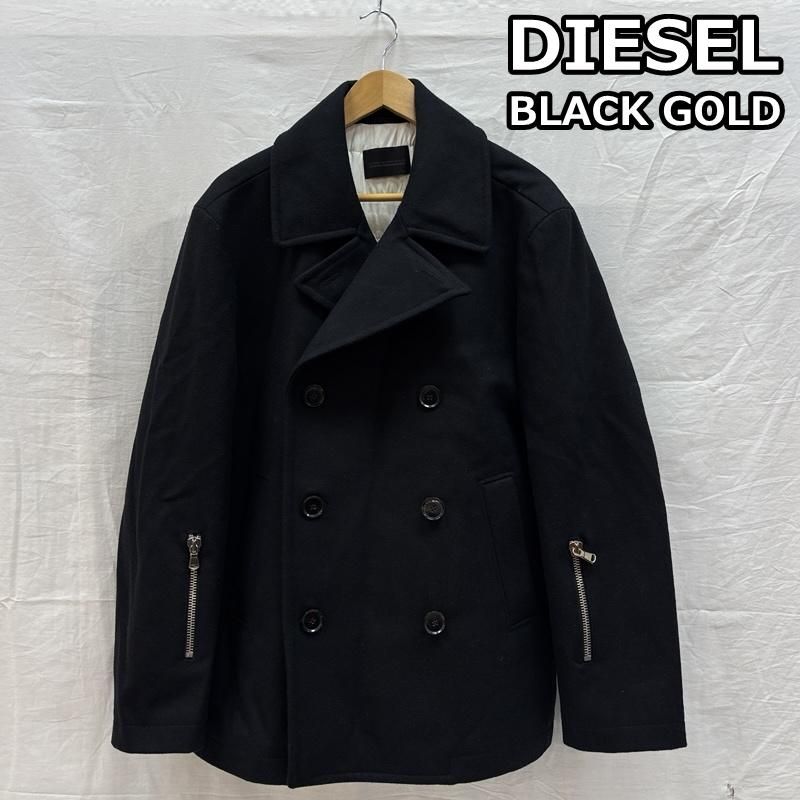 希少 DIESEL BLACK GOLD イタリア製 Pコート風ジャケット 48 