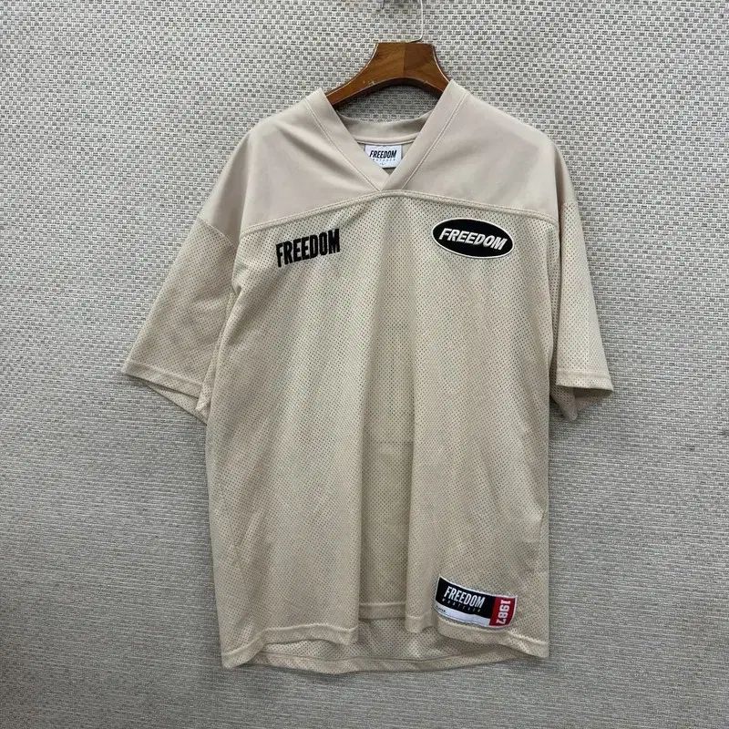 FREEDOM メッシュ ラグビー ジャージ 半袖T L D05467
