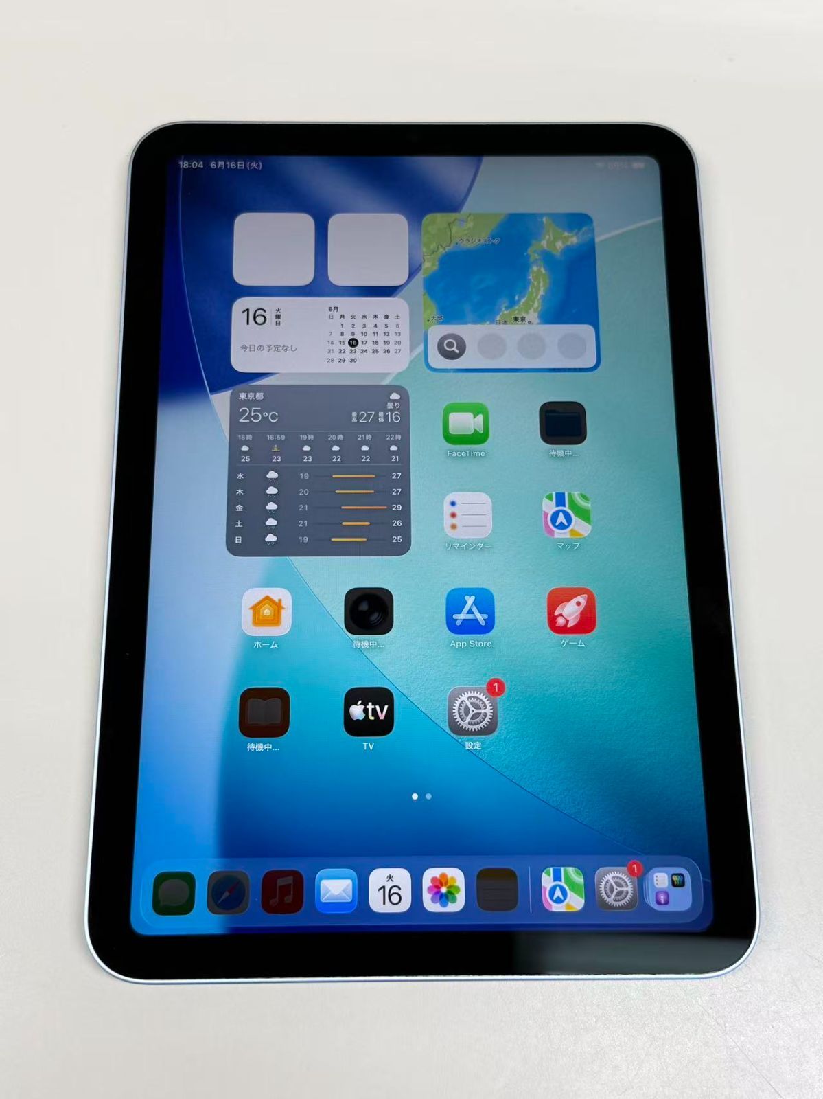 美品 iPad mini 256GB ブルー バッテリー100% - メルカリ