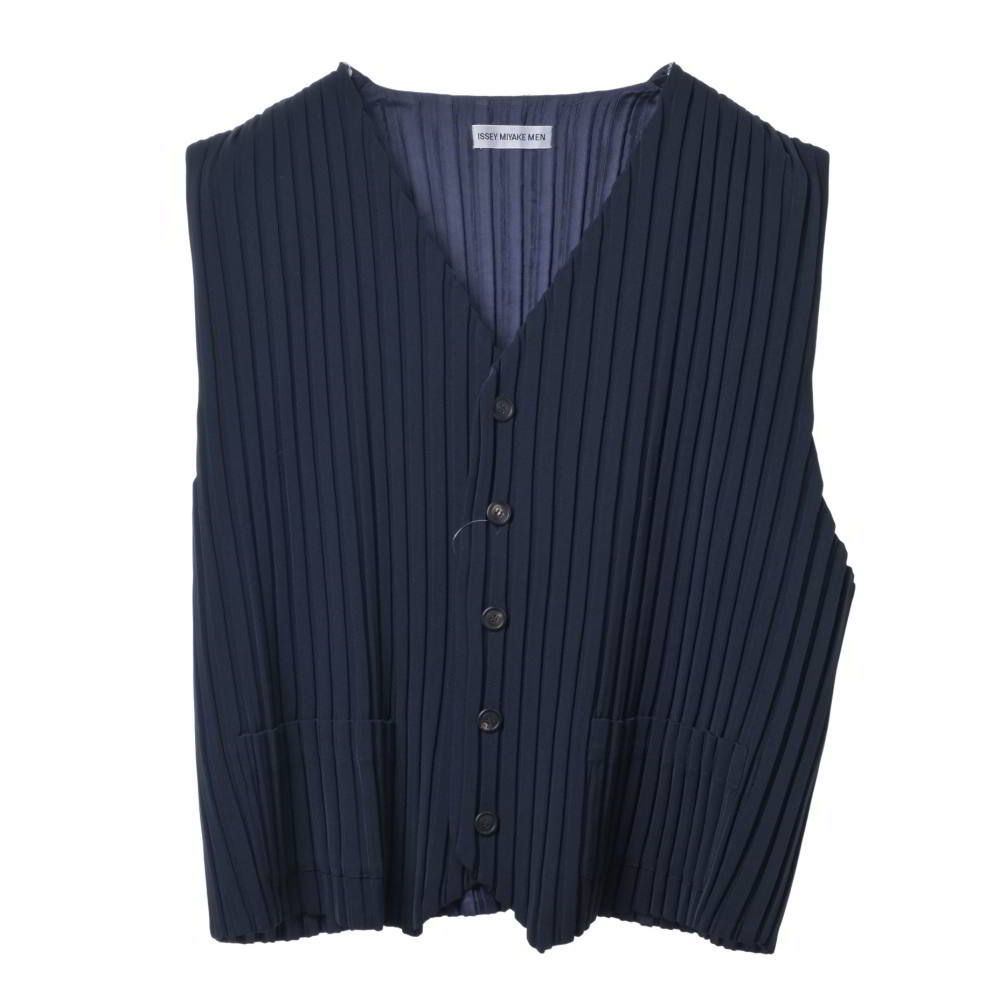 ISSEY MIYAKE ME93-FE615 プリーツ ベスト ジレ