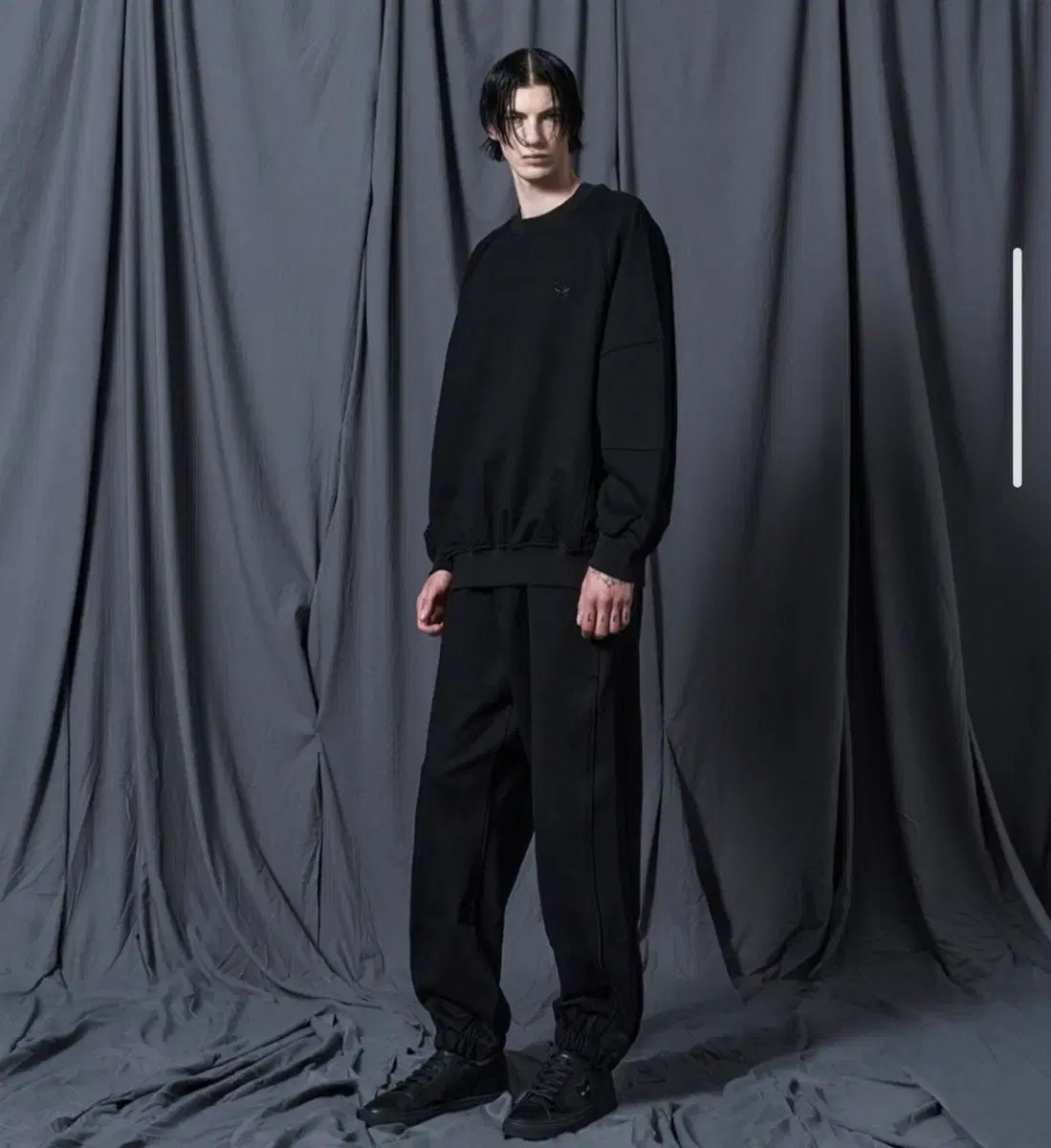 新品 SONGZIO HOMME(ソンジオ・オム) ZZERO(ジジェロ) Songzio Track スウェット ブラック M