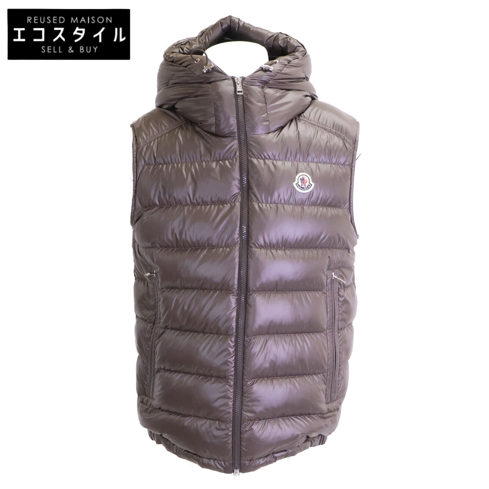 MONCLER　モンクレール　美品 24AW BARANT/バラント テクニカルナイロン ダブルフーディダウンベスト　2