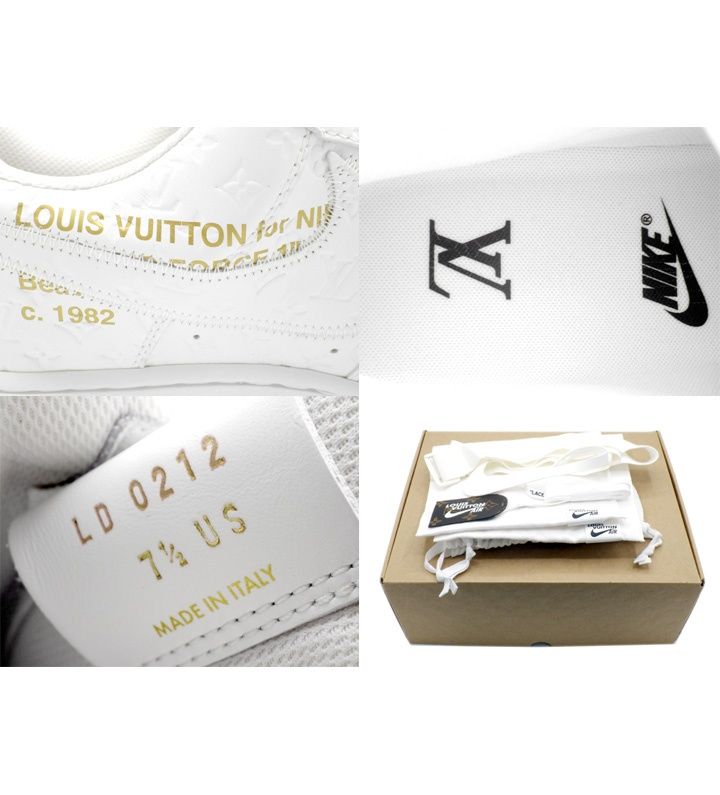 ナイキ NIKE × ルイヴィトン Louis Vuitton 【 AIR FORCE 1 LOW by