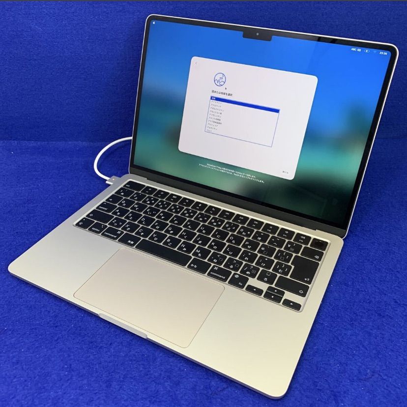 展示美品 Apple MacBook Air M2 16GB/256GB スターライト - メルカリ