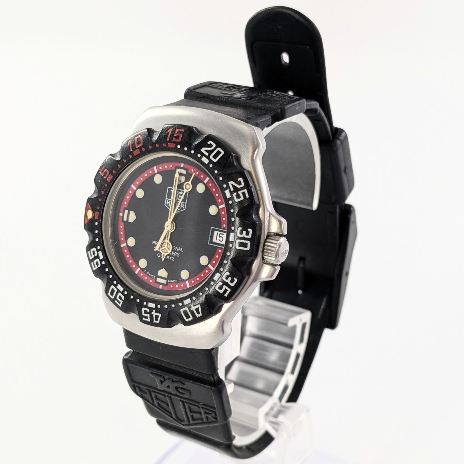 TAG HEUER タグホイヤー フォーミュラ WA1214 QZ/シリコン ブラック