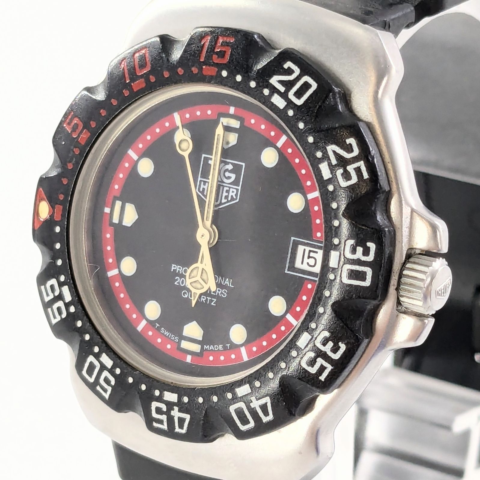 TAG HEUER タグホイヤー フォーミュラ WA1214 QZ/シリコン ブラック