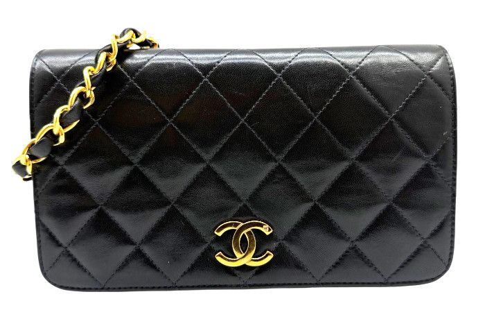 中古】CHANEL シャネル ミニマトラッセ プッシュロック チェーントート