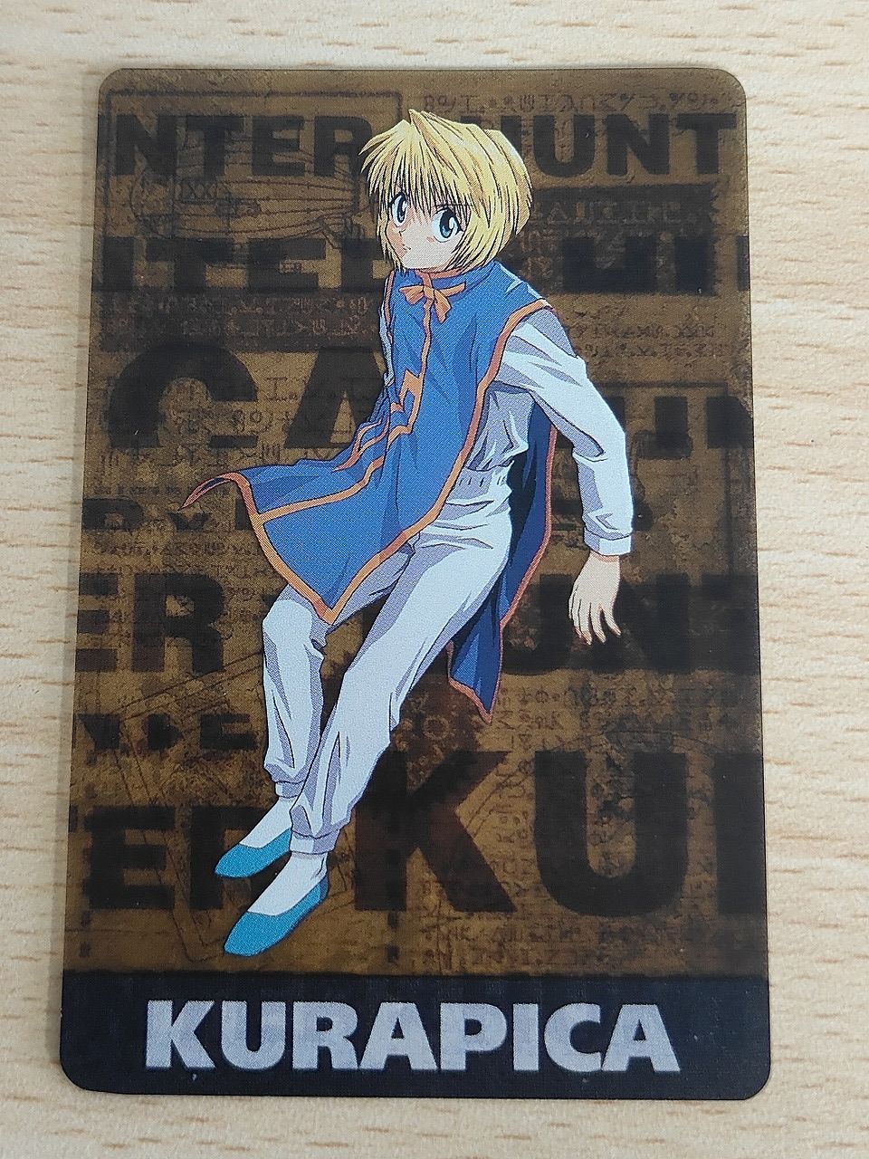 未開封 旧HUNTER×HUNTER No.3 カードコレクションエル クラピカ aca621 HUNTER×HUNTER カード クラピカ トレカ COLLECTION No.003