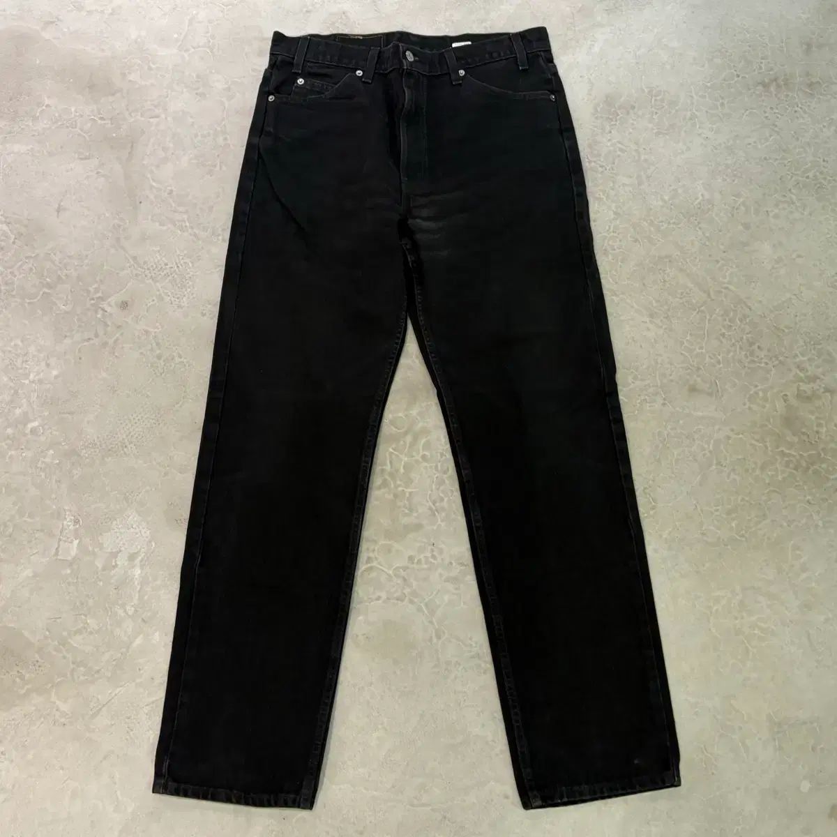 36/32 90s USA LEVI'S 505 オレンジタブ ブラックデニム