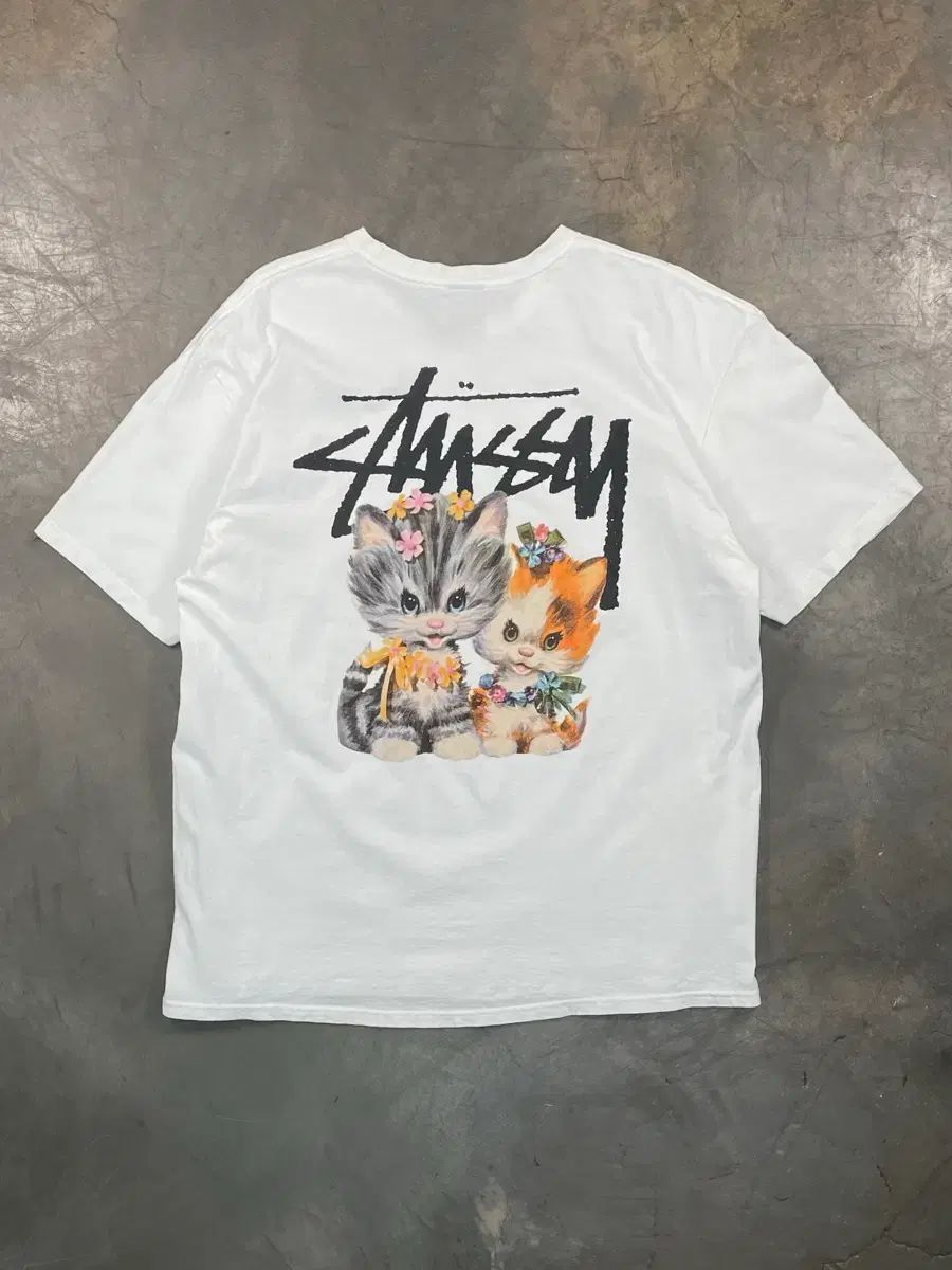 STUSSY キットン 半袖 Tシャツ