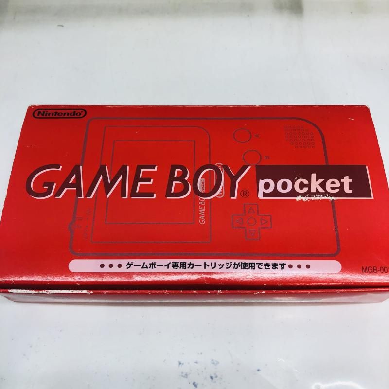 【中古】本体）ｹﾞｰﾑﾎﾞｰｲﾎﾟｹｯﾄ ﾚｯﾄﾞ 箱･本体キズ[22]