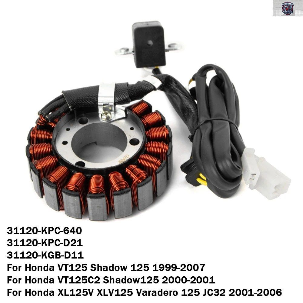 オートバイ用マグネトステーターコイル ホンダ VT125 OW 125 VT CL 125 V バラデロ 125 31120-KPC-640 31120-KPC-D21 31120-KGB-D11