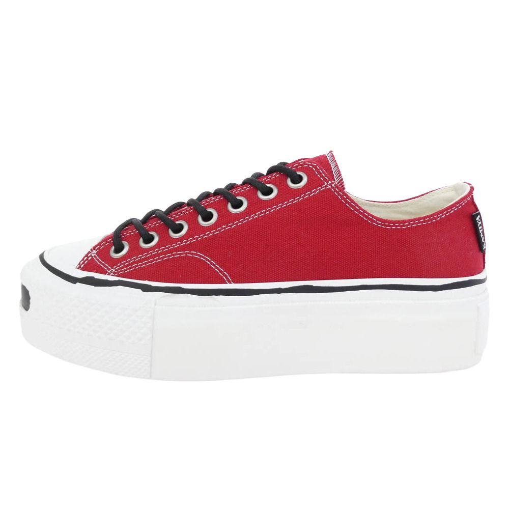 カミヤ KAMIYA G15FW702 Joey Platform Sneaker ジョーイ プラットフォーム スニーカー レッド系 41【極上美品】【中古】 カミヤ KAMIYA G15FW702 Joey Platform Sneaker ジョーイ