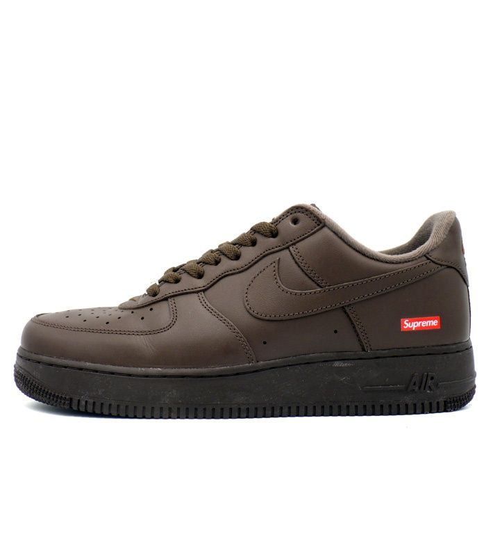ナイキ NIKE × シュプリーム Supreme 23AW 【 AIR FORCE 1 LOW Baroque Brown CU9225 200 】 エア フォース 1 ロー バロック ブラウン スニーカー h8366