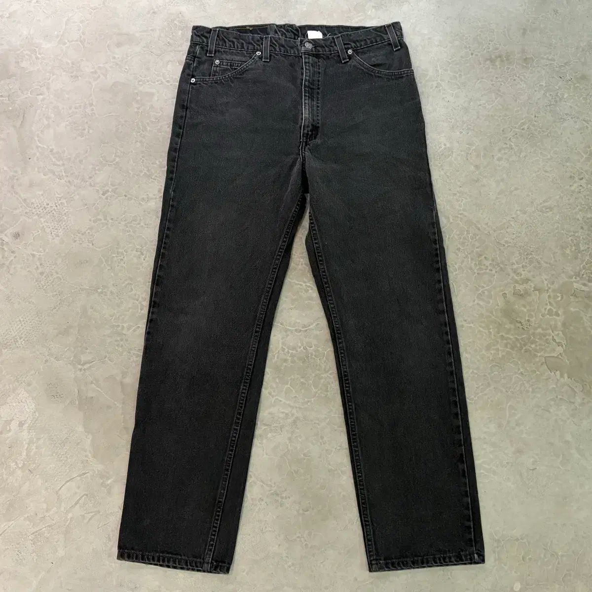 36/30 90s USA LEVI'S リーバイス 505 オレンジタブ ブラックデニム