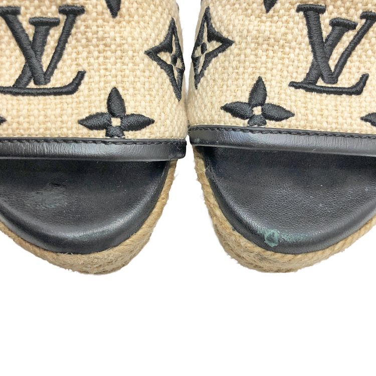 LOUIS VUITTON ルイヴィトン LV スターボードライン ウェッジソール