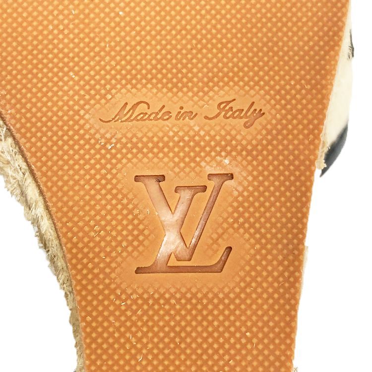 LOUIS VUITTON ルイヴィトン LV スターボードライン ウェッジソール