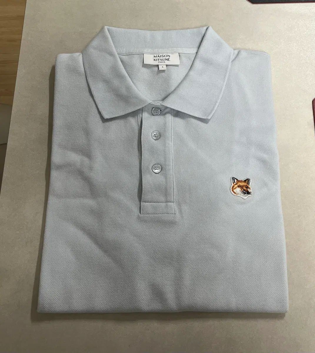 メゾンキツネ 半袖 カラーTシャツ 正規品