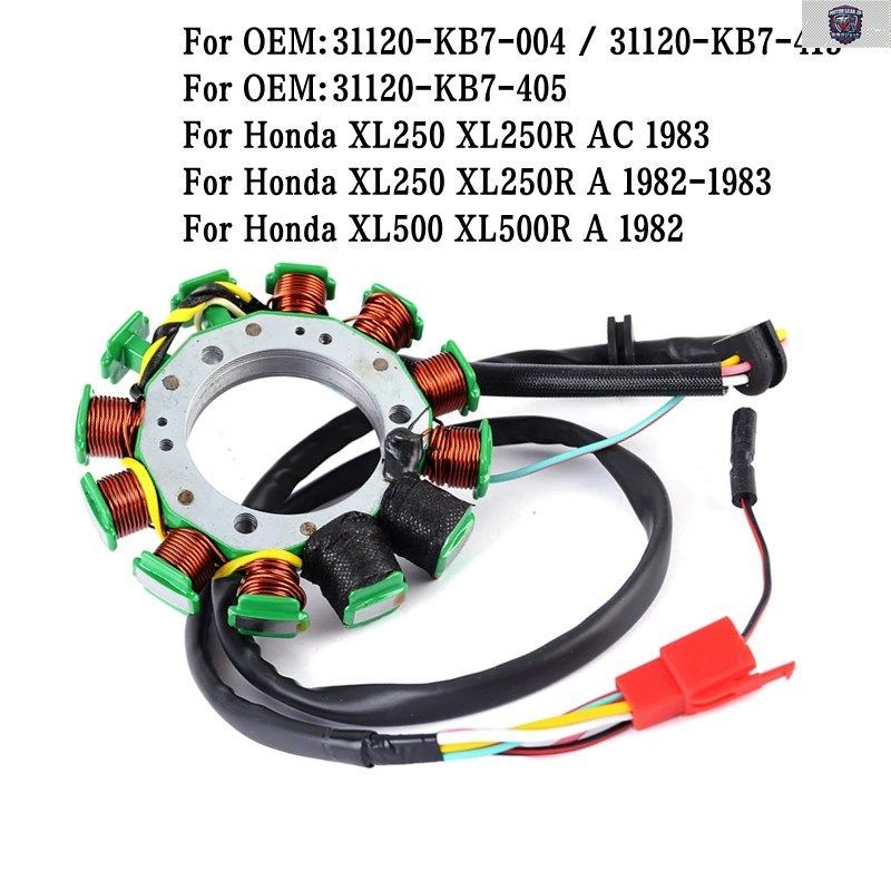 イグニッションステーターコイル ホンダ XL250 XL250R XL500 XL500R 31120-KB7-004 31120-KB7-405 31120-KB7-415 ジェネレーターコイル XL