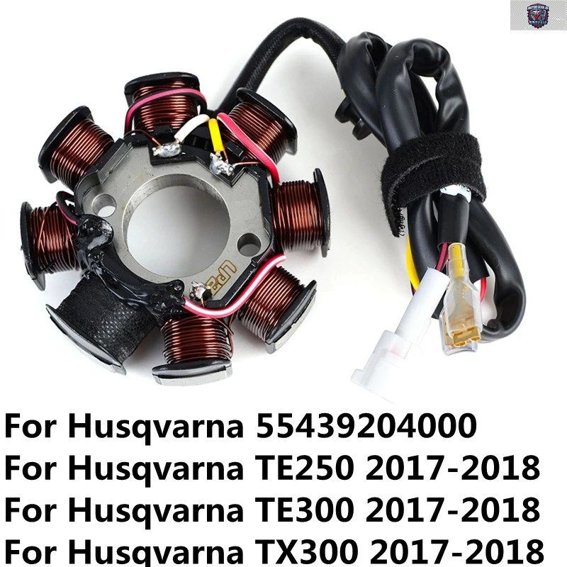 オートバイ用ステーターコイル ハスクバーナ TE250 TE300 TX300 TE 250 TX 300 2017-2018 55439204000 ジェネレーターマグネトコイル
