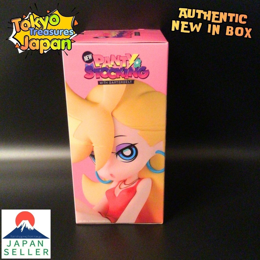 New Panty & Stocking モニタートップフィギュア 2種2セット New PANTY & STOCKING with GARTERBELT モニタートップフィギュア