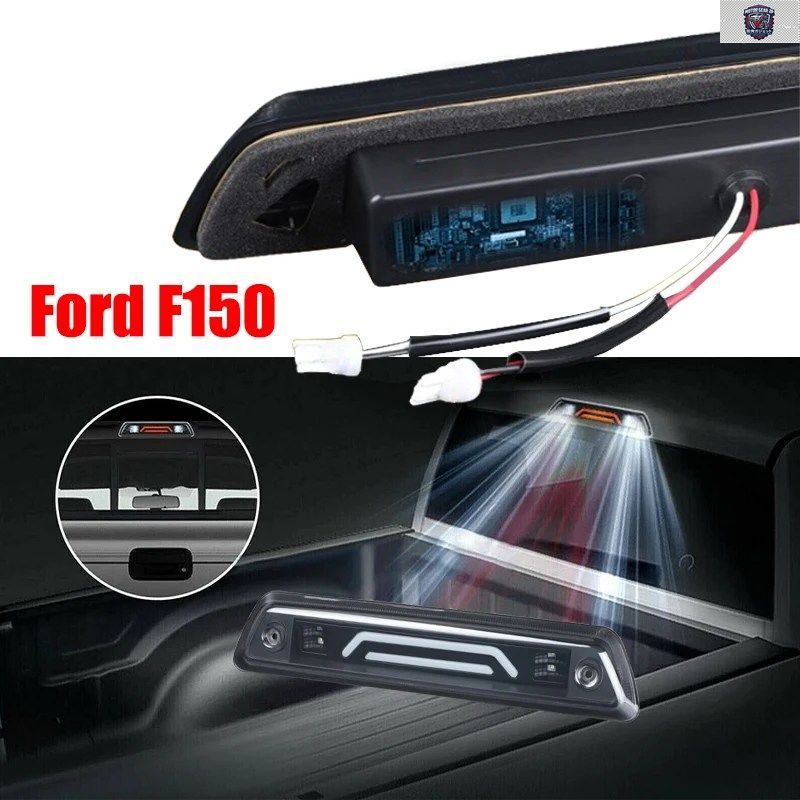 フォード F150 2009 2014 ピックアップ リアウインドシールド ルーフ 3rd ブレーキランプ LED リバース テールライト カー トップ マウント