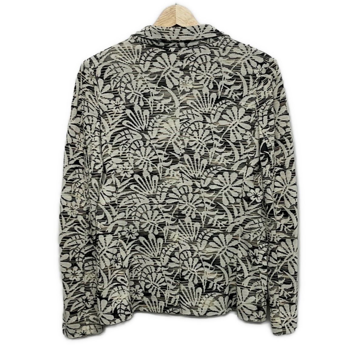 MISSONI(ミッソーニ) ジャケット サイズ44 L レディース美品 - 黒×白