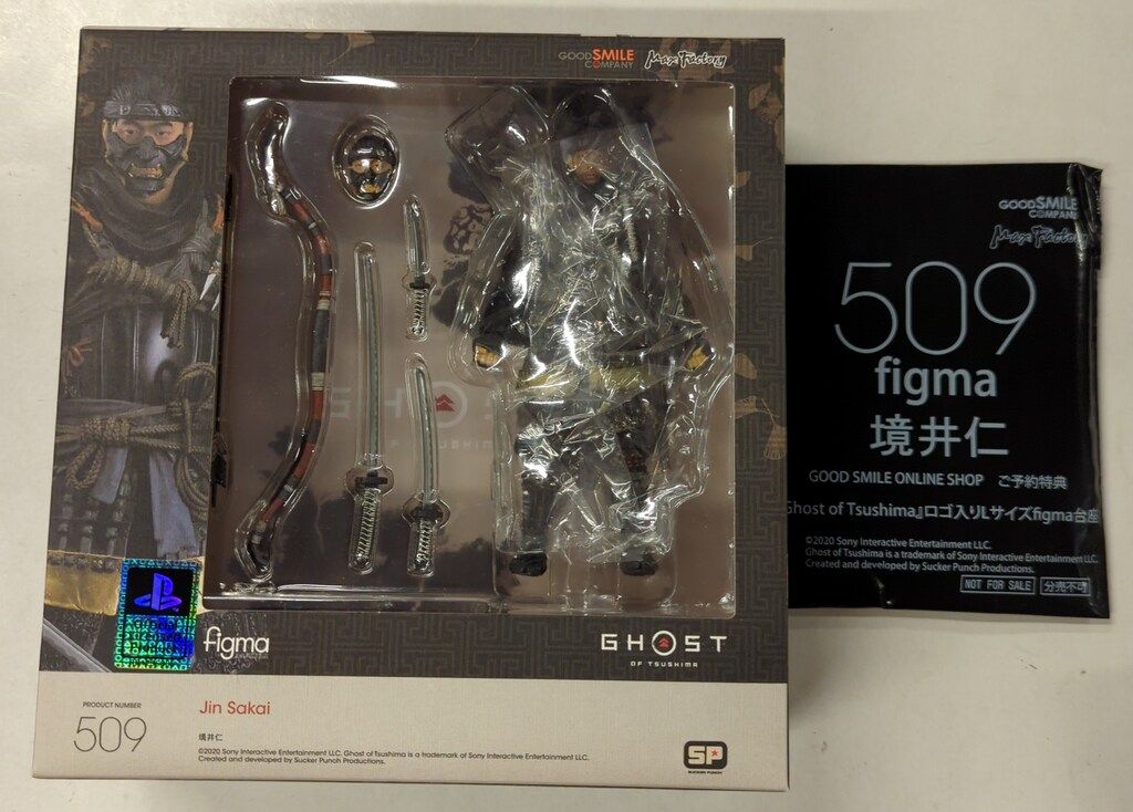 GOOD SMILE COMPANY figma Ghost of Tsushima 境井仁 特典付 509