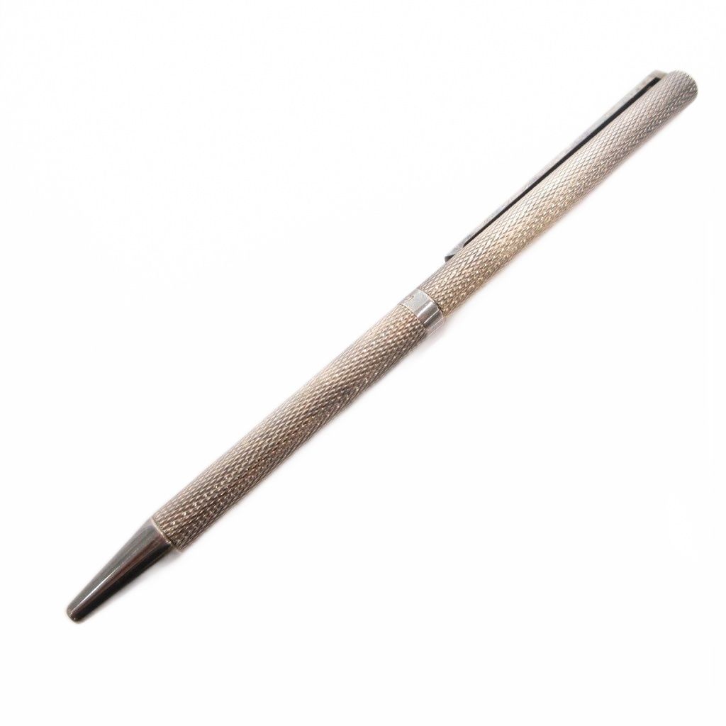 エステーデュポン S.T.DUPONT 文房具 ボールペン 筆記具 ロゴ シルバーカラー /FF ■GY11