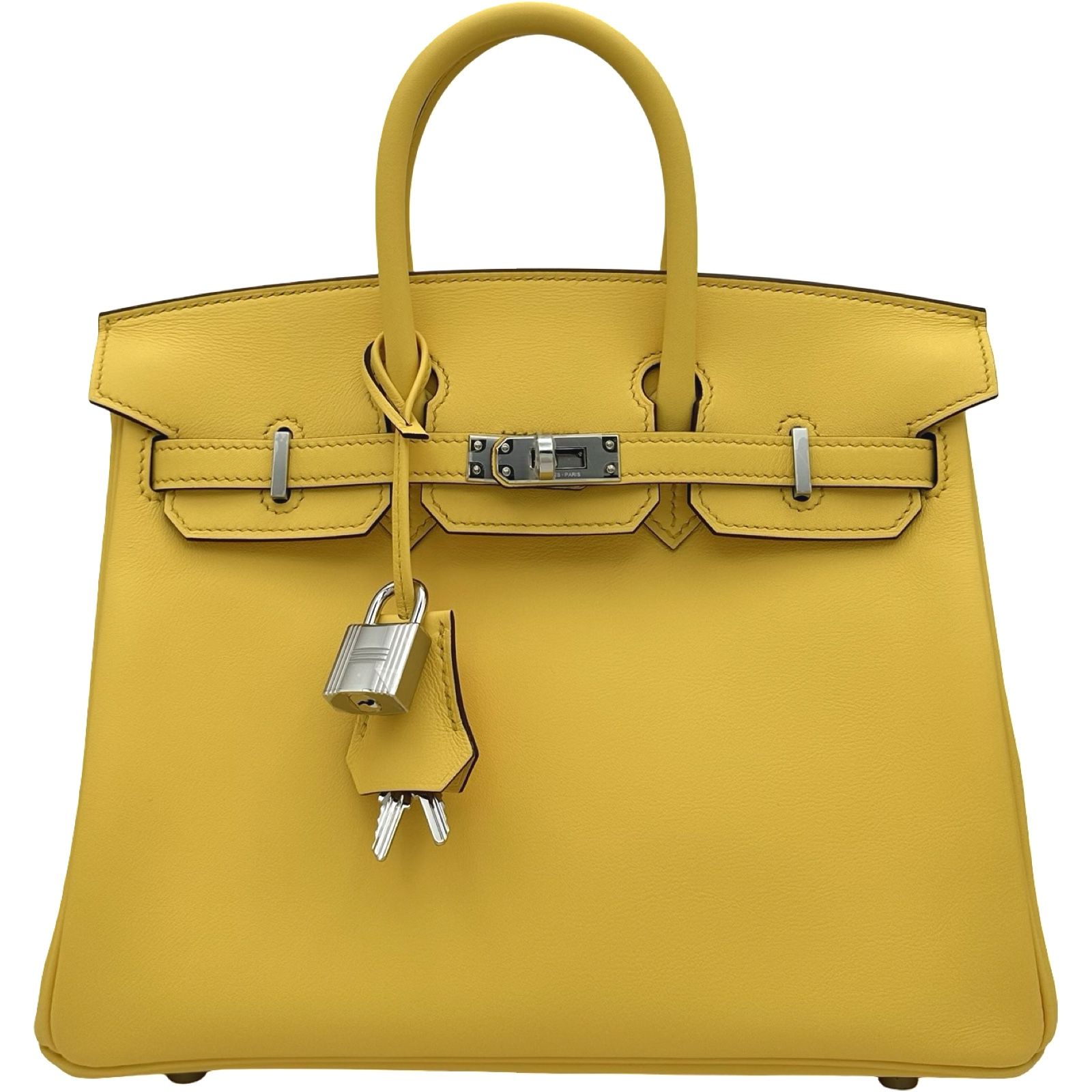 エルメス HERMES バーキン25 G刻印 パイユ シルバー金具 スイフト レディース ハンドバッグ