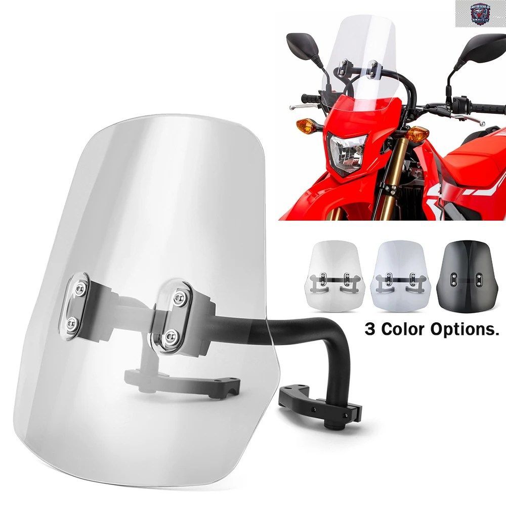 ウインドシールドディフレクタープロテクター ホンダ CRF250L CRF250S CRF250M CRF300L 2021-2023 2022 250S 250M 300L