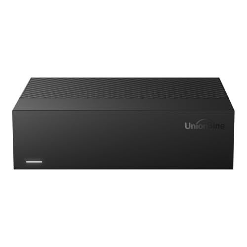 UnionSine 3.5インチ 外付けハードディスク 10TB USB3.0外付けhdd に対応 PC/Mac/テレビ録画/デスクトップ/ラップトップ適用 (ブラック）HD3513★m 23087f8e