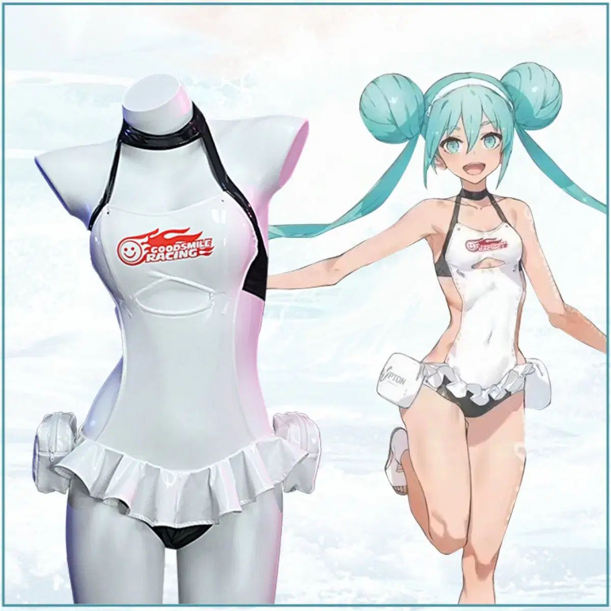 初音ミク 2022 レーシングミク トロピカル メイド COS