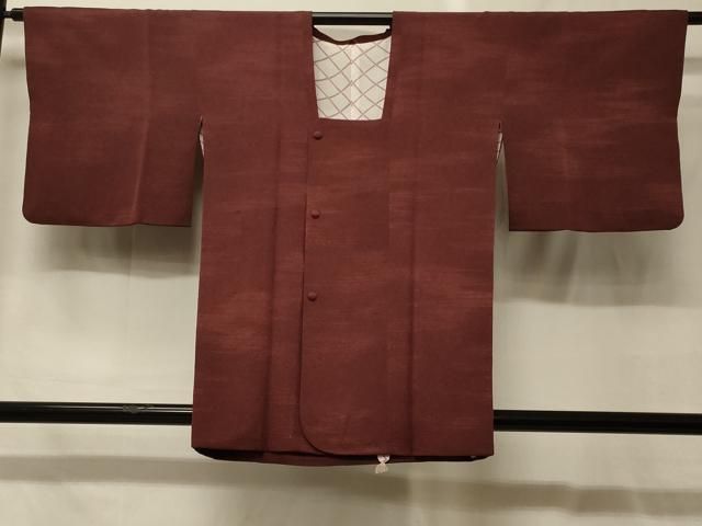 平和屋着物＃道行コート　霞地紋　正絹　逸品　CABG8111in