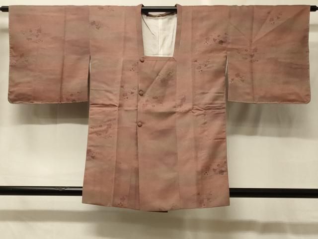 平和屋着物＃道行コート　秋草文　暈し染め　正絹　逸品　未使用　CABG8122in