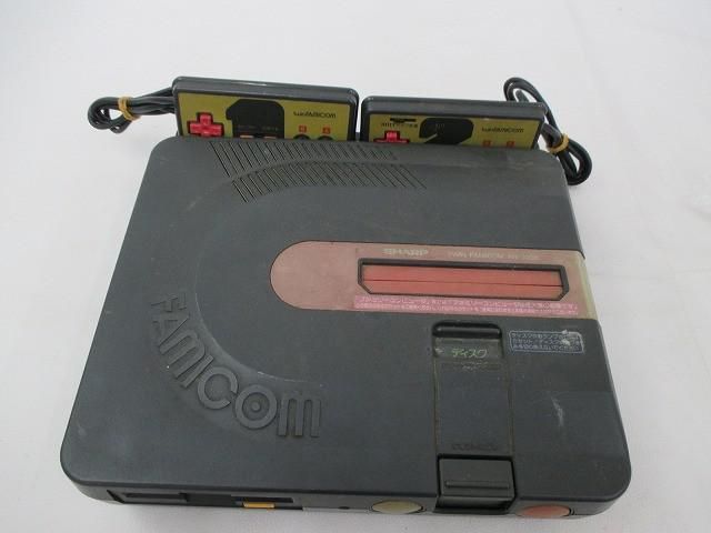 ゲーム ファミコン 本体 ツインファミコン AN-500B ブラック 本体のみ