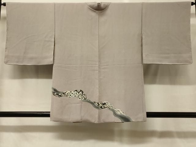 平和屋着物＃羽織　道長草花文　金彩　正絹　逸品　未使用　CABG8162in