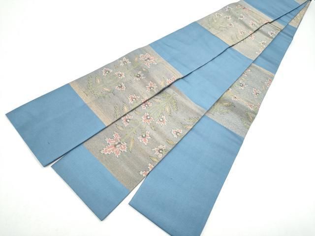 平和屋着物○男性 角帯 更紗花文 金糸 正絹 逸品 CABG8936hy - メルカリ