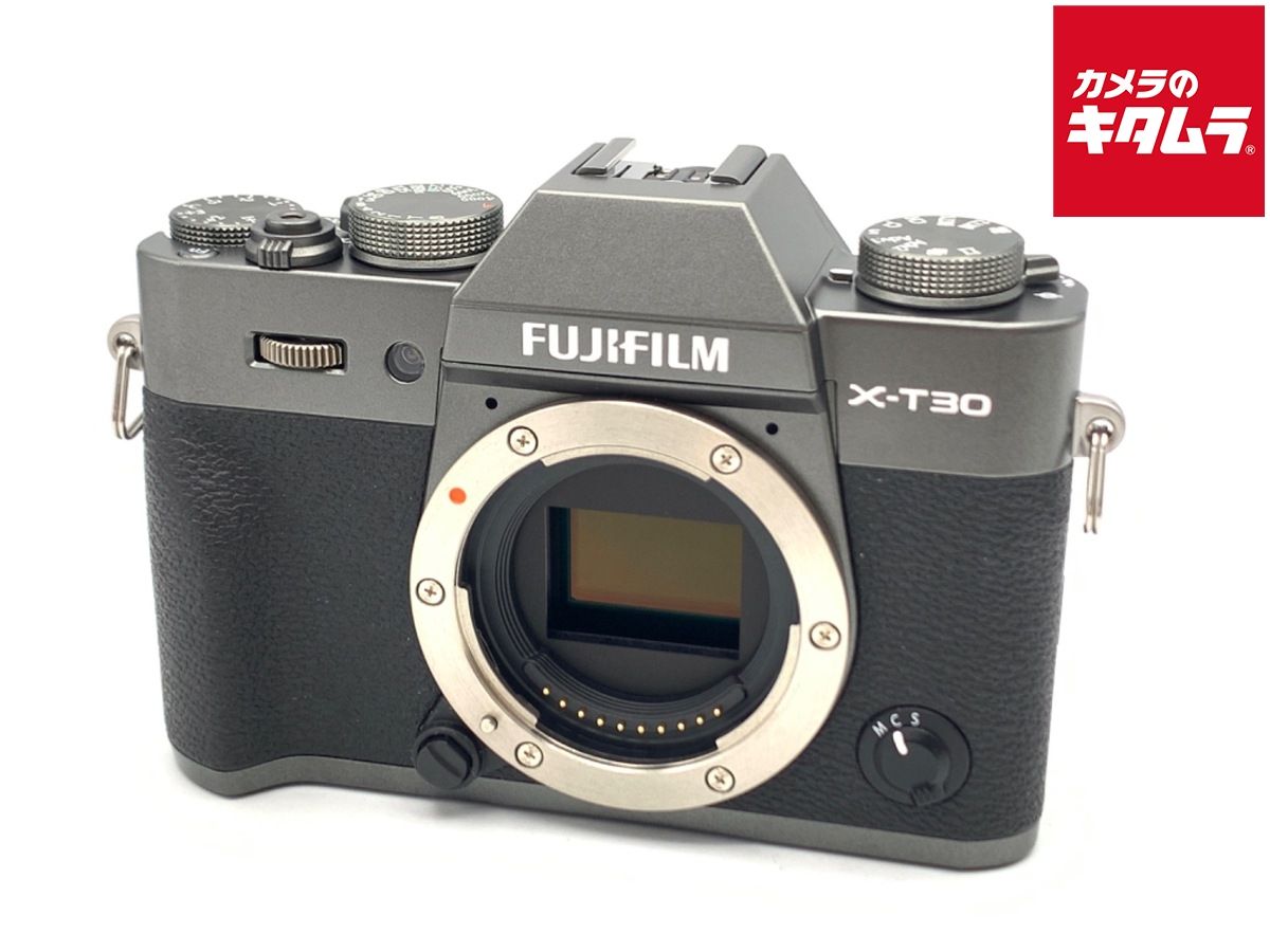 【中古】 【良品】 フジフイルム X-T30 ボディ チャコールシルバー